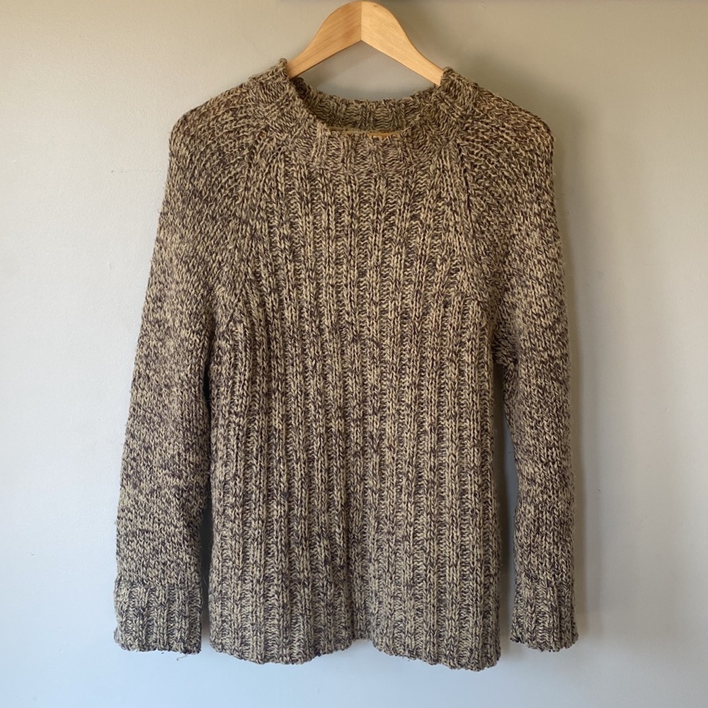 Woolworths knit mohair blend neutral sweater